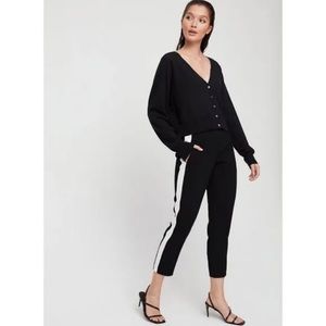 Stylish Black and White Women's Pants